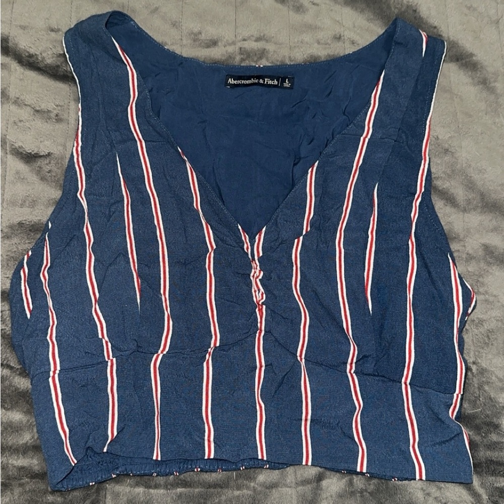 Abercrombie & Fitch Scrunchie Crop/Shirt